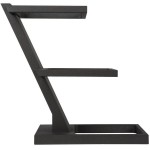 Vollrath V9047900 Cubic Black Wood 2/3 Pan Tiered Stand Vollrath V9047900 Cubic Black Wood 2/3 Pan Tiered Stand