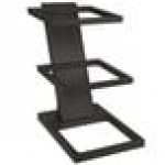 Vollrath V9047900 Cubic Black Wood 2/3 Pan Tiered Stand Vollrath V9047900 Cubic Black Wood 2/3 Pan Tiered Stand