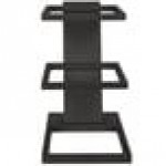 Vollrath V9047900 Cubic Black Wood 2/3 Pan Tiered Stand Vollrath V9047900 Cubic Black Wood 2/3 Pan Tiered Stand