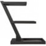 Vollrath V9047900 Cubic Black Wood 2/3 Pan Tiered Stand Vollrath V9047900 Cubic Black Wood 2/3 Pan Tiered Stand