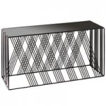 Cal-Mil 4103-3-15 Portland White Wire Rectangular Riser - 20 1/4