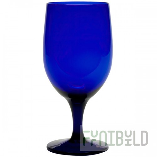 Fortessa Basics by Zwiesel Fortessa Gala 15 oz. Dark Cobalt Blue Goblet - 12/Case