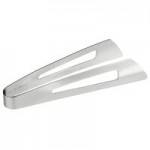 Vollrath 46721 Miramar® 2 oz. Stainless Steel Open Handle Solid Oval Serving Spoon