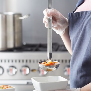 Vollrath 4980410 Jacob's Pride® 4 oz. One-Piece Stainless Steel Ladle Vollrath 4980410 Jacob's Pride® 4 oz. One-Piece Stainless Steel Ladle