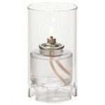 Hollowick 48017F Mini Satin Crystal Glass Cylinder Lamp Hollowick 48017F Mini Satin Crystal Glass Cylinder Lamp