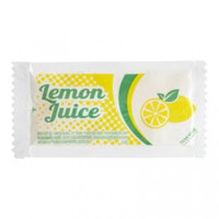 4 Gram Lemon Juice Portion Packets - 200/Case