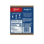Torani Amaretto Flavoring Syrup 750 mL Glass Bottle