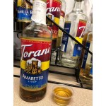 Torani Amaretto Flavoring Syrup 750 mL Glass Bottle