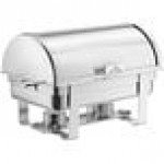 Choice 8 Qt. Full Size Folding Chafer with Classic Cover Choice 8 Qt. Full Size Folding Chafer with Classic Cover