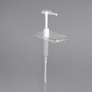 Steril-Sil CLP-J250 1 oz. Plastic Condiment Pump with Clear Lid