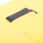 Intedge Yellow Poly-Cotton Bistro Apron with 2 Pockets - 38 Intedge Yellow Poly-Cotton Bistro Apron with 2 Pockets - 38