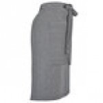 Mercer Culinary M63207RSD Metro Edge Rogue Navy & White Railroad Stripe 80/20 Cotton/Poly Bistro Apron with 3 Pockets - 25 1/2 Mercer Culinary M63207RSD Metro Edge Rogue Navy & White Railroad Stripe 80/20 Cotton/Poly Bistro Apron with 3 Pockets - 25 1/2