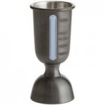 Arcoroc by Chris Adams CAP32 Mix Collection 1 oz. & 2 oz. Stainless Steel Bell Jigger by Arc Cardinal