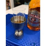 Arcoroc by Chris Adams CAP32 Mix Collection 1 oz. & 2 oz. Stainless Steel Bell Jigger by Arc Cardinal