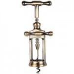 Franmara 2077 Vintage-Style Empire Double-Lever Corkscrew with Antique Finish