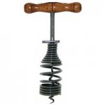 Franmara 2077 Vintage-Style Empire Double-Lever Corkscrew with Antique Finish