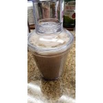 GET SH-176-1-CL Cheers 20 oz. Clear Customizable SAN Plastic Screw Top 3-Piece Cobbler Cocktail Shaker GET SH-176-1-CL Cheers 20 oz. Clear Customizable SAN Plastic Screw Top 3-Piece Cobbler Cocktail Shaker
