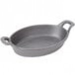 American Metalcraft CIPOV856 25 oz. Pre-Seasoned Mini Cast Iron Oval Casserole Dish American Metalcraft CIPOV856 25 oz. Pre-Seasoned Mini Cast Iron Oval Casserole Dish