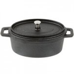American Metalcraft CIPOV856 25 oz. Pre-Seasoned Mini Cast Iron Oval Casserole Dish American Metalcraft CIPOV856 25 oz. Pre-Seasoned Mini Cast Iron Oval Casserole Dish