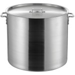 Choice 100 Qt. Heavy Weight Aluminum Stock Pot with Cover Choice 100 Qt. Heavy Weight Aluminum Stock Pot with Cover