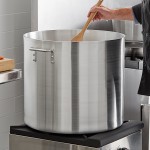 Choice 100 Qt. Heavy Weight Aluminum Stock Pot with Cover Choice 100 Qt. Heavy Weight Aluminum Stock Pot with Cover