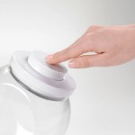 OXO Good Grips 5 Qt. Clear Round SAN Plastic Food Storage Container with White POP Lid