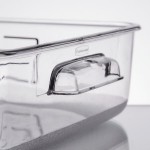 Rubbermaid® 2 Qt. Clear Square Polycarbonate Food Storage Container Rubbermaid® 2 Qt. Clear Square Polycarbonate Food Storage Container