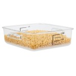 Rubbermaid® 2 Qt. Clear Square Polycarbonate Food Storage Container Rubbermaid® 2 Qt. Clear Square Polycarbonate Food Storage Container