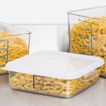 Rubbermaid® 2 Qt. Clear Square Polycarbonate Food Storage Container Rubbermaid® 2 Qt. Clear Square Polycarbonate Food Storage Container