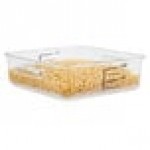 Rubbermaid® 2 Qt. Clear Square Polycarbonate Food Storage Container Rubbermaid® 2 Qt. Clear Square Polycarbonate Food Storage Container