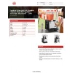Carnival King RBD5G2 Double 5 Gallon Bowl Refrigerated Beverage Dispenser - 120V Carnival King RBD5G2 Double 5 Gallon Bowl Refrigerated Beverage Dispenser - 120V