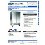 Beverage-Air HBRF49HC-1-A Horizon Series 52 Beverage-Air HBRF49HC-1-A Horizon Series 52