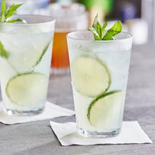 Duralex Prisme 11.125 oz. Stackable Highball Glass - 48/Case