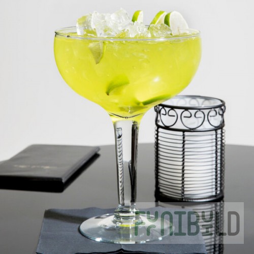 Libbey Super Stems 56 oz. Customizable Super Margarita Glass - 6/Case