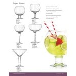 Libbey Super Stems 56 oz. Customizable Super Margarita Glass - 6/Case