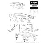 Waring 031100 Micro Switch and Bracket for Countertop Ranges
