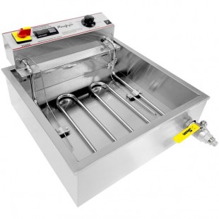 Paragon 9130 ParaFryer 25 lb. Shallow Pan Digital Funnel Cake Fryer - 120V, 1800W Paragon 9130 ParaFryer 25 lb. Shallow Pan Digital Funnel Cake Fryer - 120V, 1800W