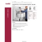 Estella SM50 50 Qt. / 70 lb. Two-Speed Spiral Dough Mixer - 220V, 4 HP