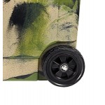 CaterGator CG100CAMW Camouflage 110 Qt. Mobile Rotomolded Outdoor Cooler / Ice Chest