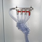 Beverage-Air DD72HC-1-B (2) Double Tap Kegerator Beer Dispenser - Black, (3) 1/2 Keg Capacity