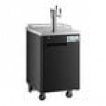 Avantco UDD-1-HC Four Tap Kegerator Beer Dispenser - Black, (1) 1/2 Keg Capacity Avantco UDD-1-HC Four Tap Kegerator Beer Dispenser - Black, (1) 1/2 Keg Capacity
