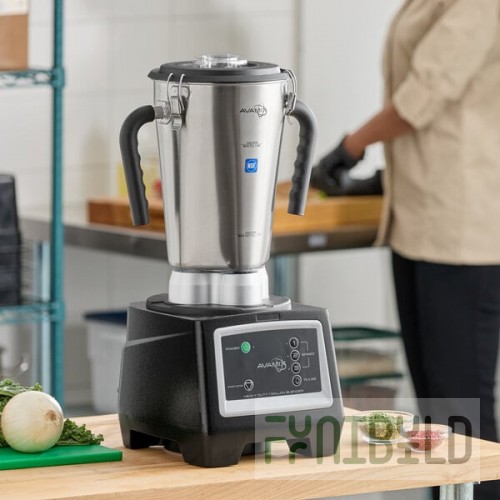 AvaMix BX1GRG 3 3/4 hp 1 Gallon Stainless Steel Heavy Duty Commercial Food Blender - 120V