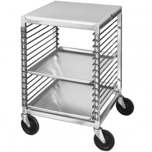 Channel 567/P 15 Pan End Load Undercounter Prep Top Sheet / Bun Pan Rack - Assembled Channel 567/P 15 Pan End Load Undercounter Prep Top Sheet / Bun Pan Rack - Assembled