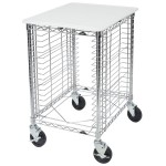 Metro RE1P End Load Portable Wire Prep Rack (Unassembled) - 16 Pan Capacity Metro RE1P End Load Portable Wire Prep Rack (Unassembled) - 16 Pan Capacity