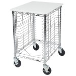 Metro RE1P End Load Portable Wire Prep Rack (Unassembled) - 16 Pan Capacity Metro RE1P End Load Portable Wire Prep Rack (Unassembled) - 16 Pan Capacity