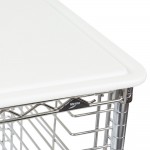 Metro RE1P End Load Portable Wire Prep Rack (Unassembled) - 16 Pan Capacity Metro RE1P End Load Portable Wire Prep Rack (Unassembled) - 16 Pan Capacity