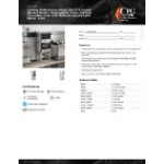 Cooking Performance Group COH-T3-A Double Stacked Electric Thermostatic 3 Tray Half Size Convection Oven with Moisture Injection and Stand - 120V Cooking Performance Group COH-T3-A Double Stacked Electric Thermostatic 3 Tray Half Size Convection Oven with Moisture Injection and Stand - 120V