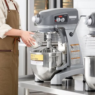 Hobart Legacy+ HL200 20 Qt. Planetary Stand Mixer with Guard & Standard Accessories - 120V, 1/2 hp
