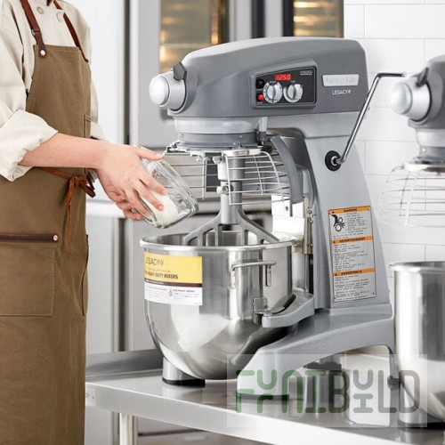 Hobart Legacy+ HL200 20 Qt. Planetary Stand Mixer with Guard & Standard Accessories - 120V, 1/2 hp