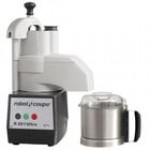 Robot Coupe R301 Combination Food Processor with 4 Qt. / 3.7 Liter Gray Bowl, Continuous Feed & 2 Discs - 1 1/2 hp